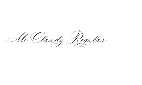 Ms Claudy Regular Font