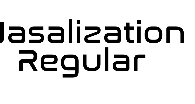 Nasalization Regular Font