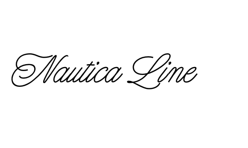 Nautica Line Font