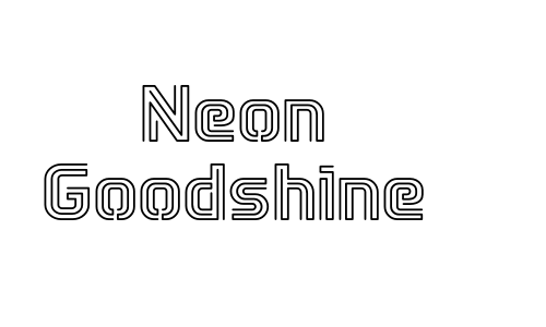 Neon Goodshine Font