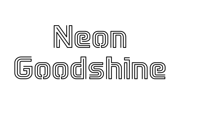 Neon Goodshine Font