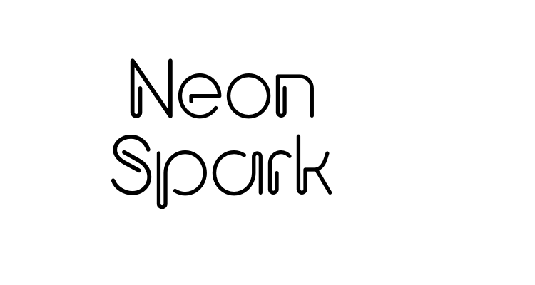 Neon Spark Font