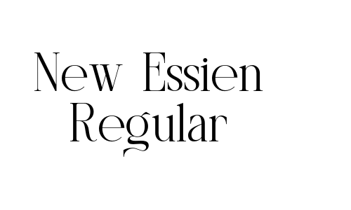 New Essien Regular Font