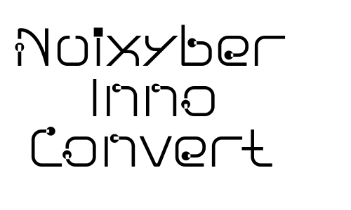 Nuixyber Inno Convert Font