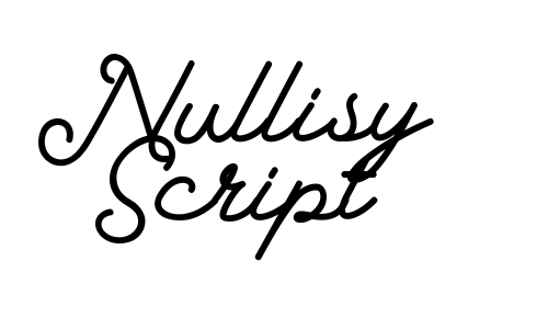 Nullisy Script Font