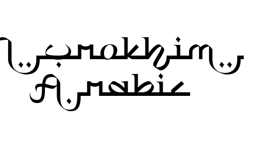 Nurokhim Arabic Font