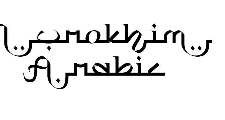 Nurokhim Arabic Font