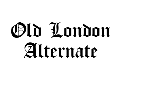 Old London Alternate Font