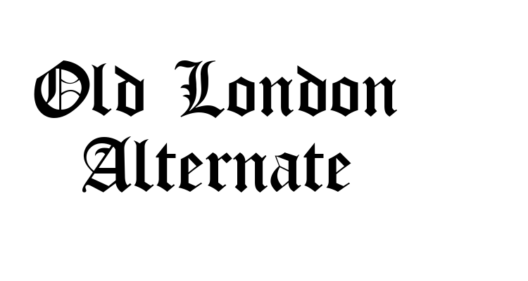 Old London Alternate Font