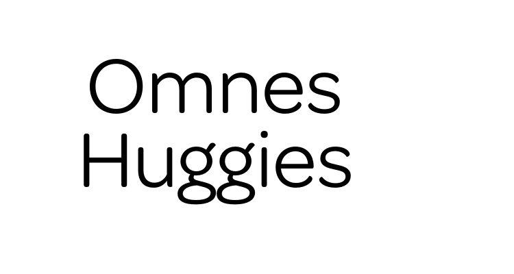Omnes Huggies Font