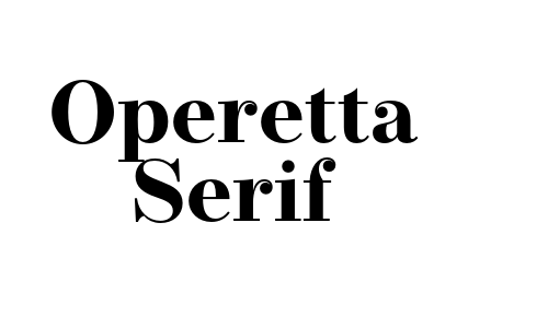 Operetta Serif Font