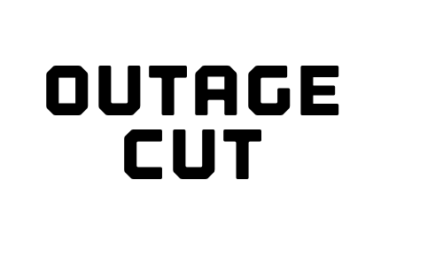 Outage Cut Font