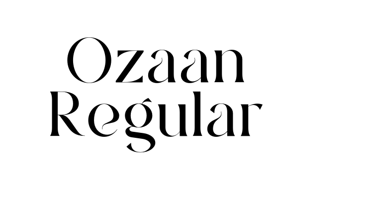Ozaan Regular Font