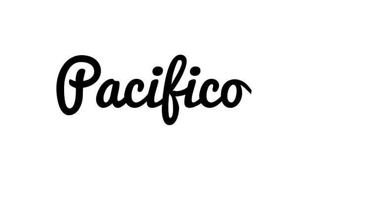 Pacifico Font