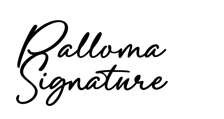 Palloma Signature Font