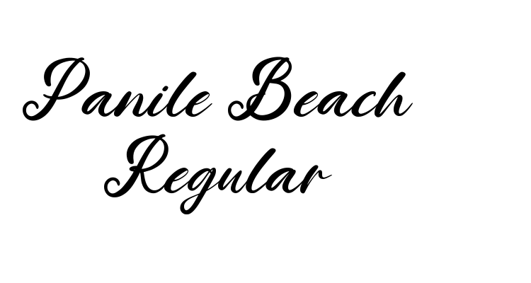 Panile Beach Regular Font
