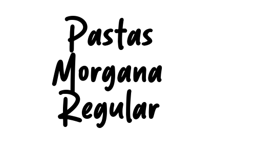 Pastas Morgana Regular Font