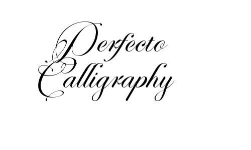 Perfecto Calligraphy Font