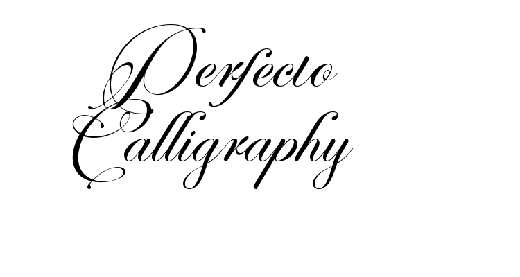 Perfecto Calligraphy Font