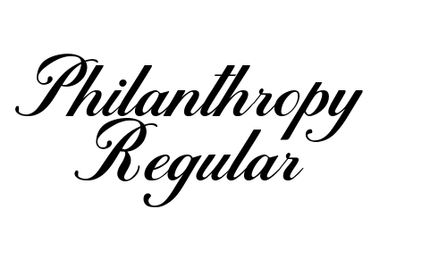Philanthropy Regular Font