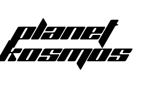 Planet Kosmos Font