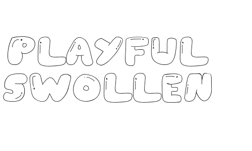Playful Swollen Font