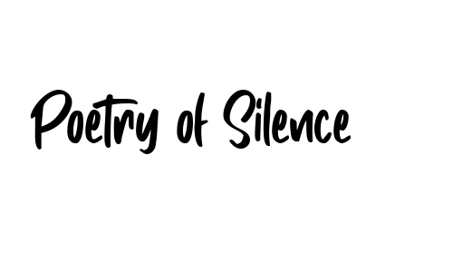 Poetry of Silence Font