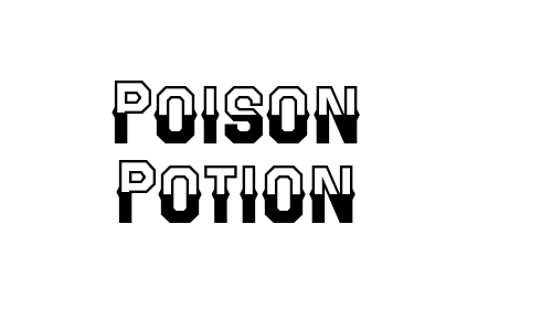 Poison Potion Font