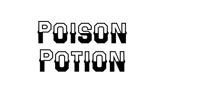 Poison Potion Font