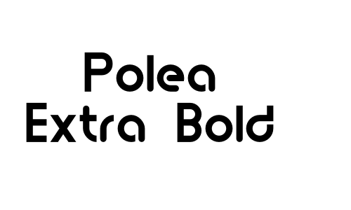 Polea Extra Bold Font