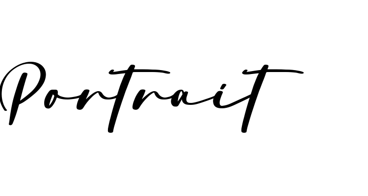 Portrait Font