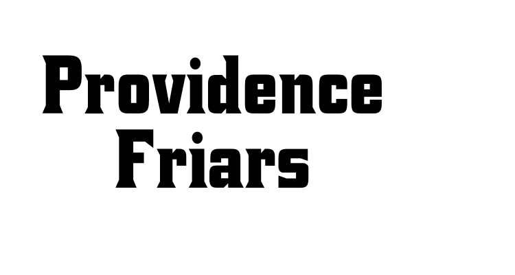 Providence Friars Font