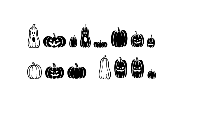 Pumpkins Are Cool Font