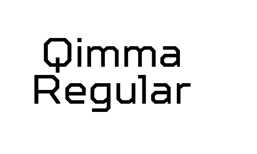 Qimma Regular Font