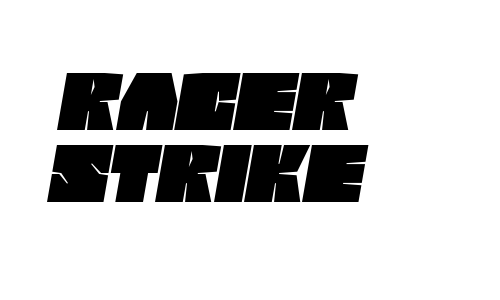 Racer Strike Font