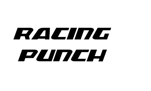 Racing Punch Font
