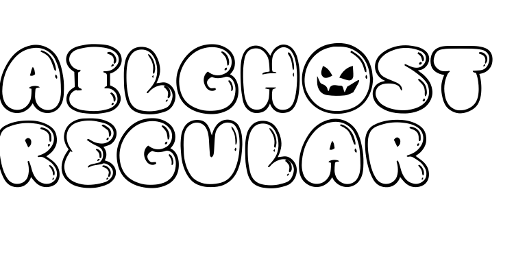 Railghost Regular Font