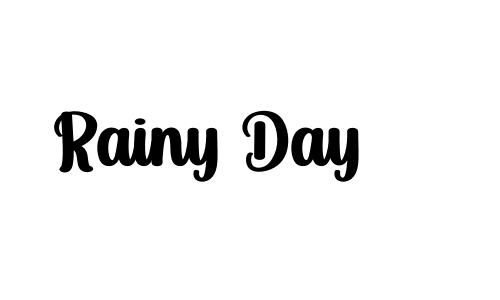 Rainy Day Font