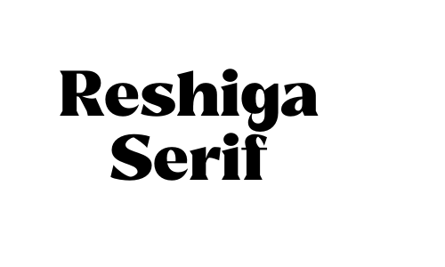 Reshiga Serif Font