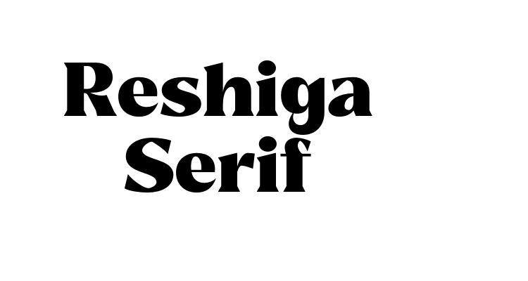 Reshiga Serif Font