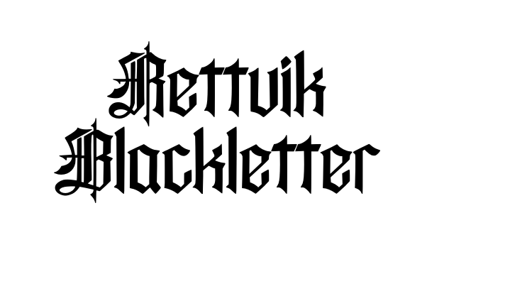 Rettvik Blackletter Font