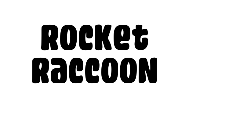 Rocket Raccoon Font