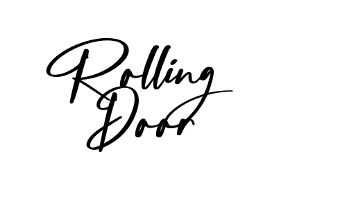 Rolling Door Font