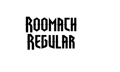 Roomach Regular Font