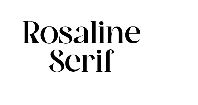 Rosaline Serif Font