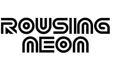 Rousing Neon Font