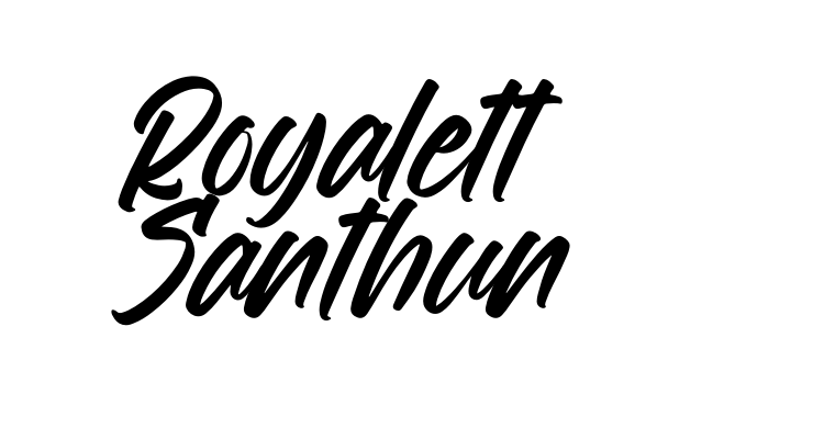 Royalett Santhun Font