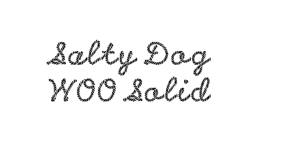 Salty Dog W00 Solid Font Download
