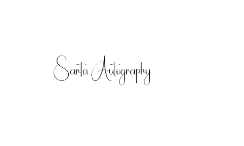 Santa Autography Font