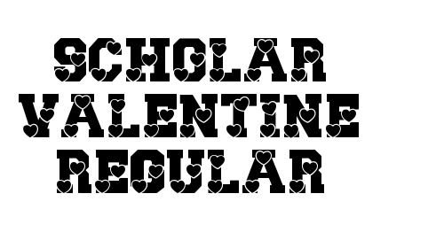 Scholar Valentine Regular